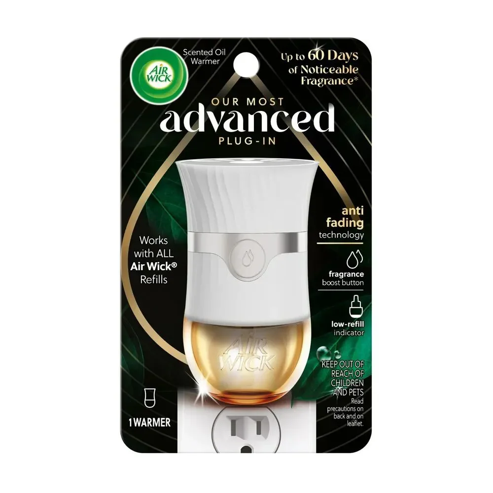 Air Wick Advanced Plug-In Scented Oil Gadget – Home Air Freshener (3-Pack) - New